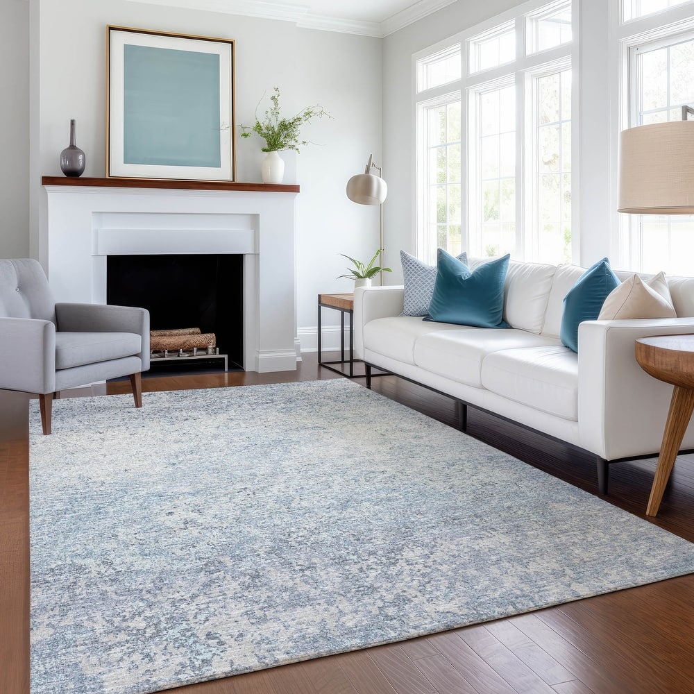 Premium Washable Super Soft Modern Solid Mayfield Rug