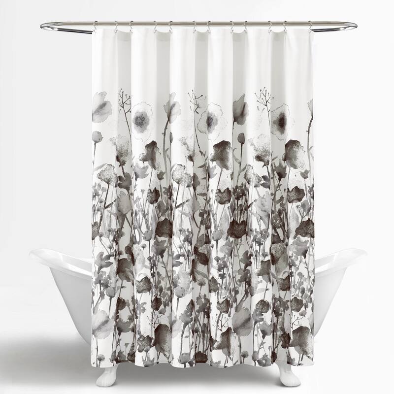 The Curated Nomad Luminet Flora Shower Curtain