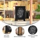 preview thumbnail 76 of 99, Freestanding Tabletop or Wall Mount Magnetic Chalkboard