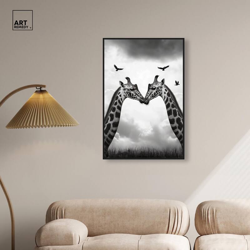 Giants in Love II Canvas by Art Remedy