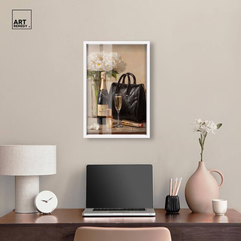 Cheers to Lovely Glam Shadowbox by Art Remedy