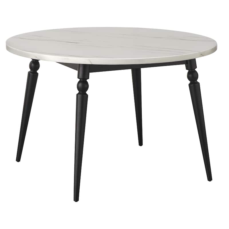Lifestorey Bertona Faux Marble Dining Set