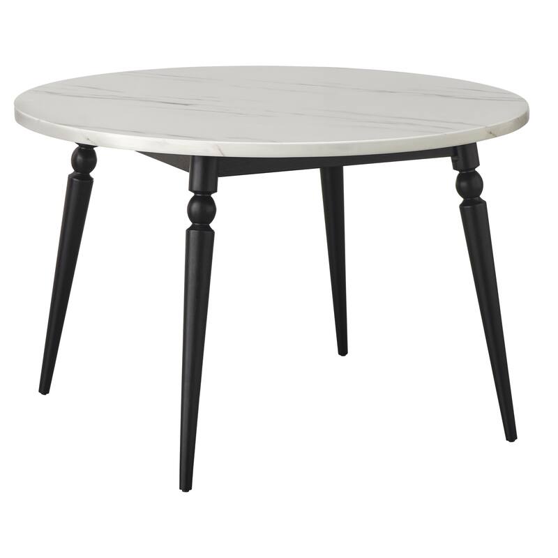 Lifestorey Bertona Faux Marble Dining Table
