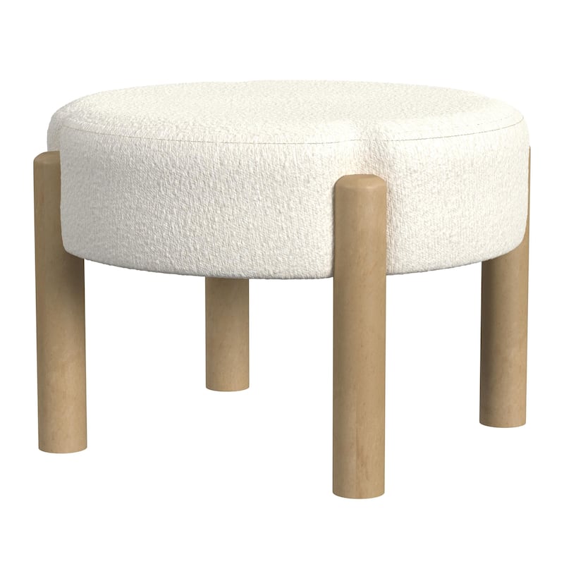 HomePop Luna Modern Ottoman