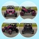 preview thumbnail 2 of 14, Powerful 24V Kids UTV Ride-On with Dual Motors, 2-Seats, 4 Shock Absorbers, LED Lights, and Horn for Ages 3-8