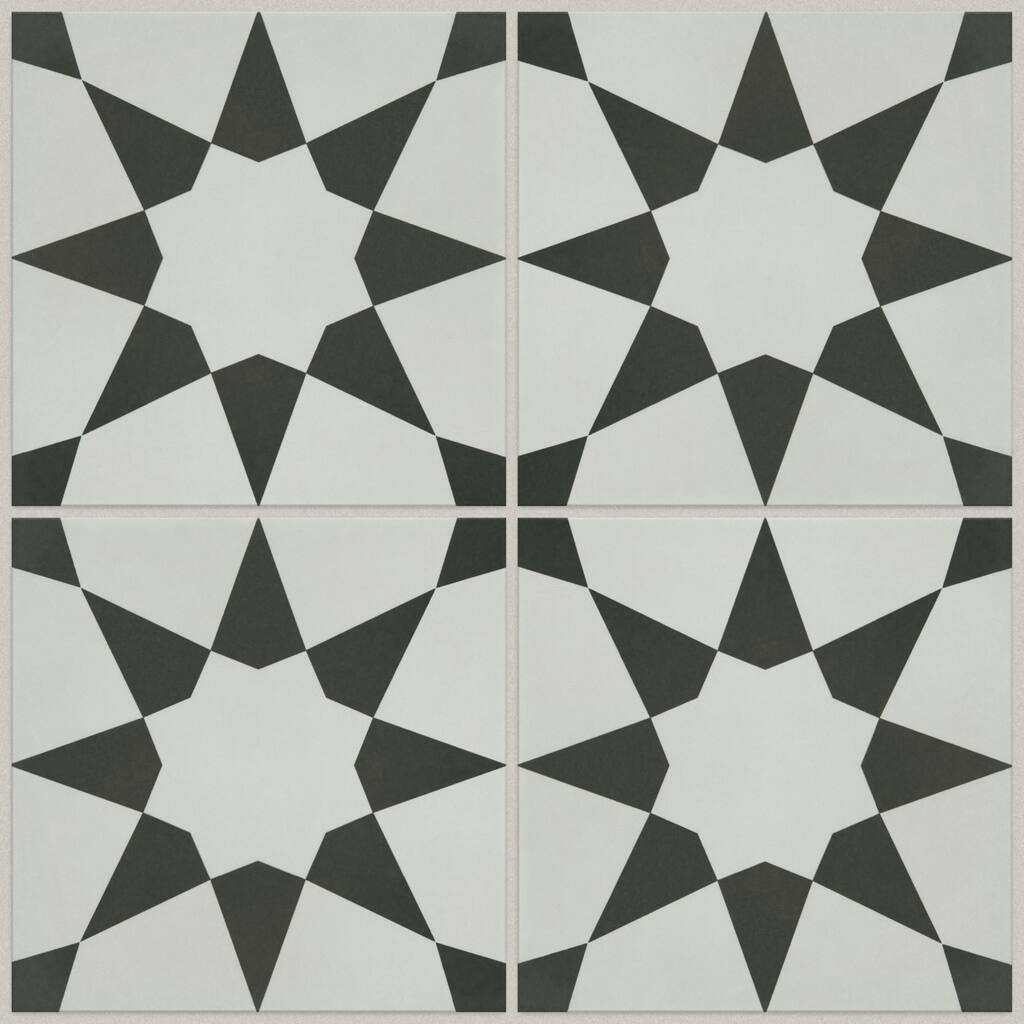 Shaw Revival Josefina - 8" Square Floor and Wall Tile - Matte Visual -