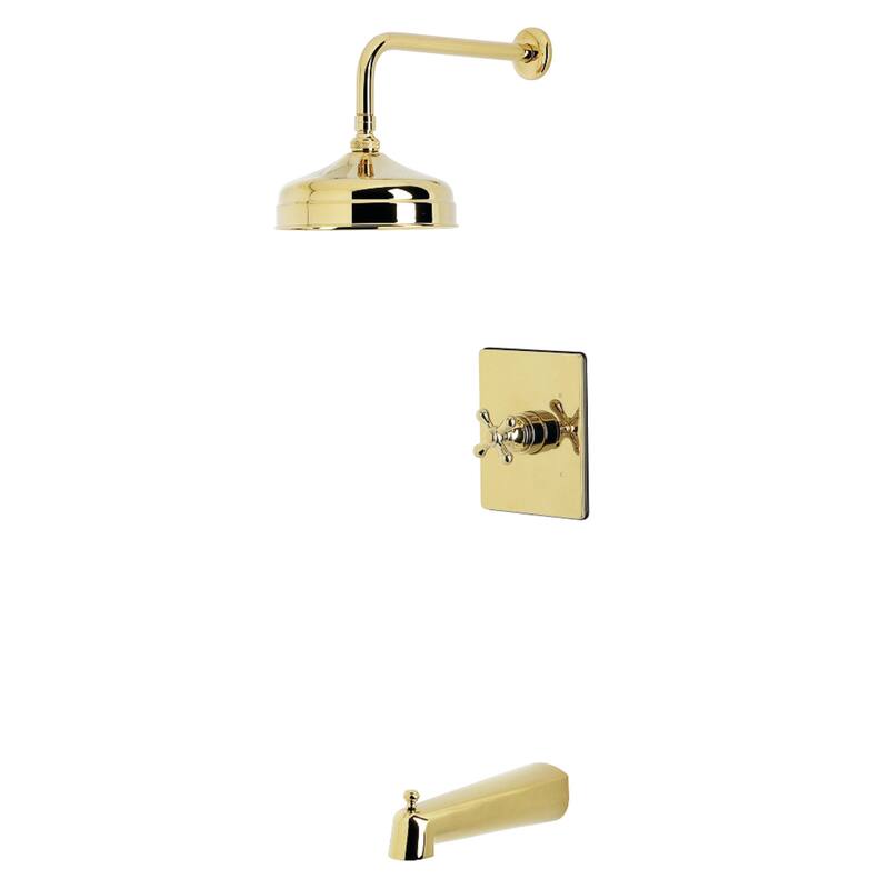 Kingston Brass Single-Handle Pressure Balanced Tub and Shower Faucet