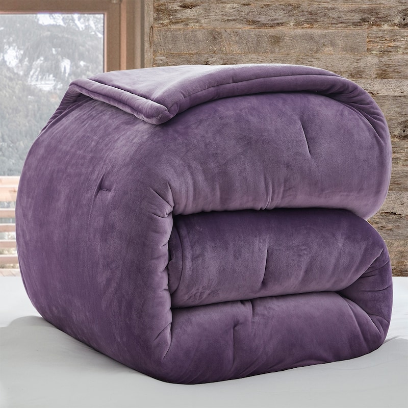 Softer than Soft® - Coma Inducer® Oversized Comforter Set - Grape Jam