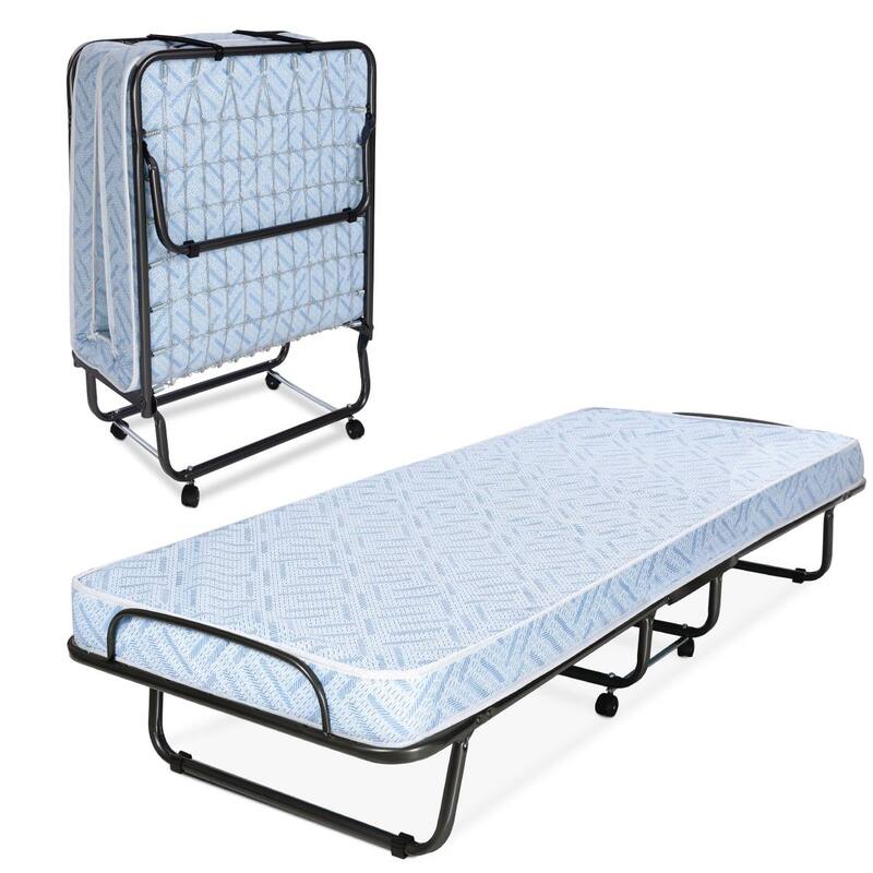 Milliard Medium Firm Foam Mattress and Rollaway Folding Cot