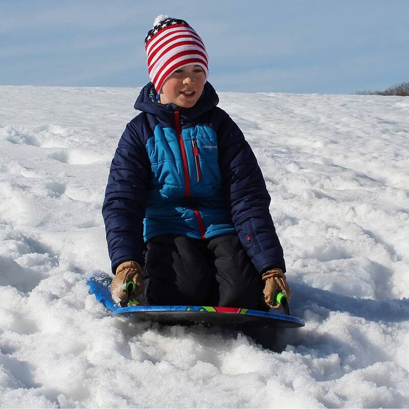 Flexible Flyer Aurora 36 Inch 1 Person Foam Slider Snow Sled for Kids and Adults - 2.3