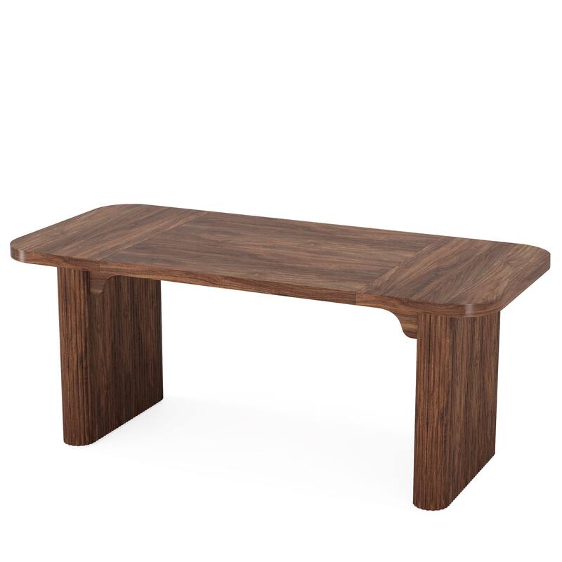 63'' W Wooden Executive Computer Desk for Home Office