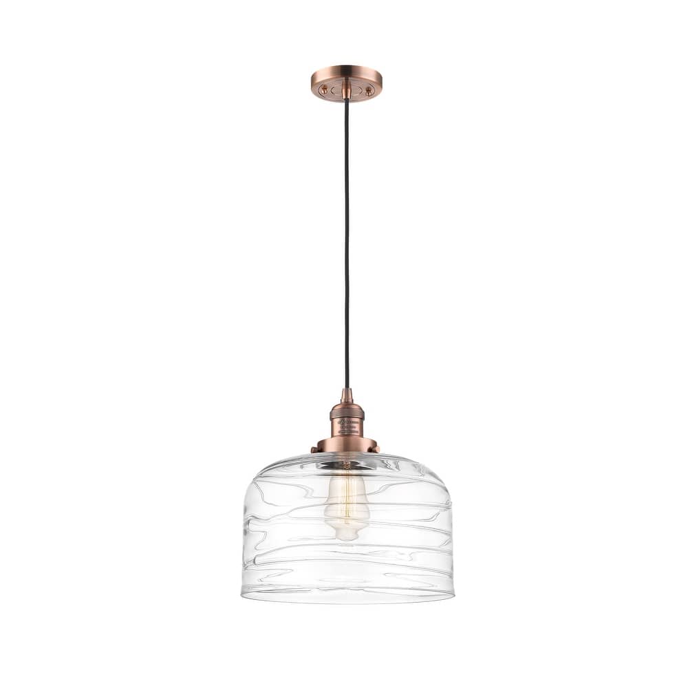 Innovations Lighting Franklin Restoration Bell - 1 Light 12" Cord Hung Mini Pendant