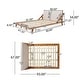 preview thumbnail 19 of 18, Christopher Knight Home - Breonca Modern Upholstered Platform Bed with Padded Headboard