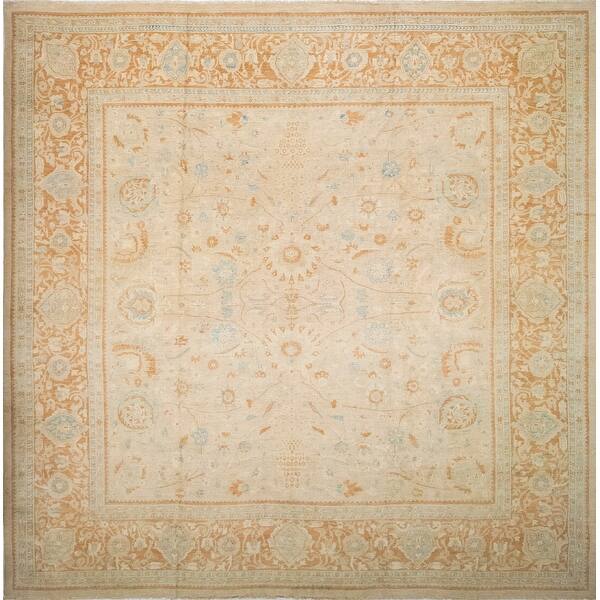 Noori Rug Fine Chobi Kimberly Beige/Rust Rug - 14'7