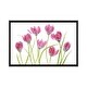 preview thumbnail 5 of 10, iCanvas "Tulip Blush" by Mandy Disher Framed Charcoal - 18x26