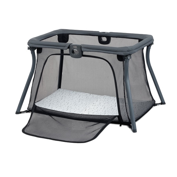 slide 2 of 10, Chicco Alfa Lite Lightweight Travel Playard, Midnight