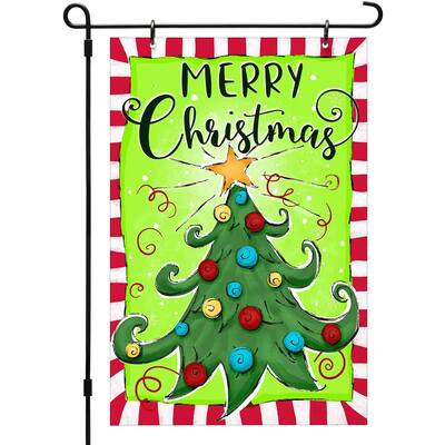 CounterArt Holiday Reversible Printed Garden Flag Made In The USA