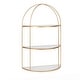preview thumbnail 1 of 7, Kate and Laurel Freade Tiered Wall Shelf - 22x8x32 22x8x32