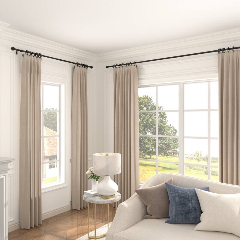 Acroma Elegant Multi-Size Adjustable Curtain Rod