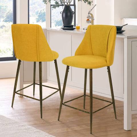 Chole Exra High Back 26" Counter Stool, Set of 2