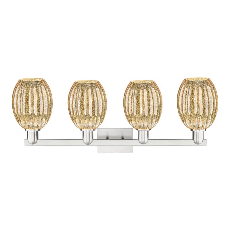 Innovations Lighting Downtown Urban - Preston - 4 Light 36" Bell Shade Bath Vanity Light