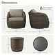 preview thumbnail 79 of 78, Patio Wicker Furniture Set Outdoor Rattan Bistro Set
