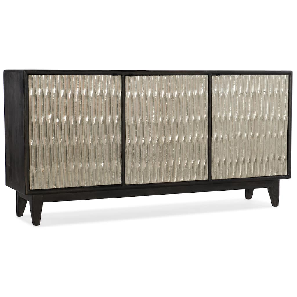 Shimmer Three-Door Credenza - 69"W x 34"H x 16"D