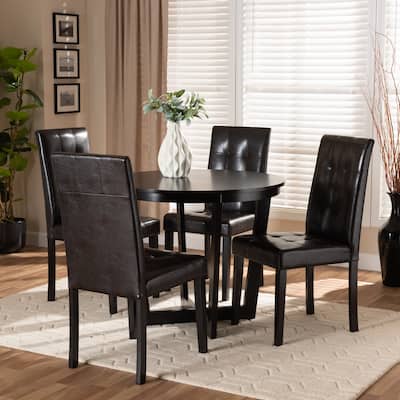 Vida Modern and Contemporary 5-Piece Dining Set