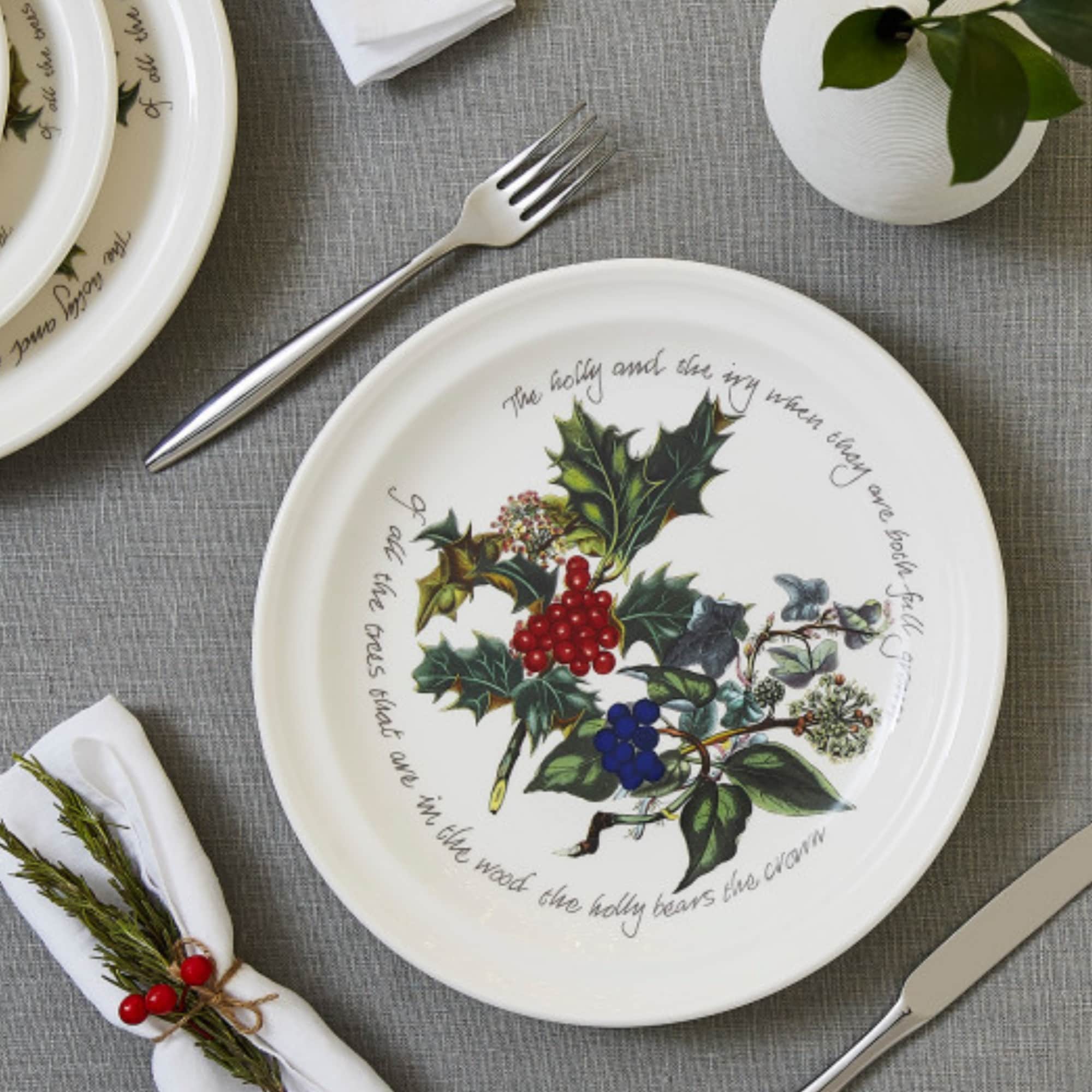 Portmeirion christmas plates top