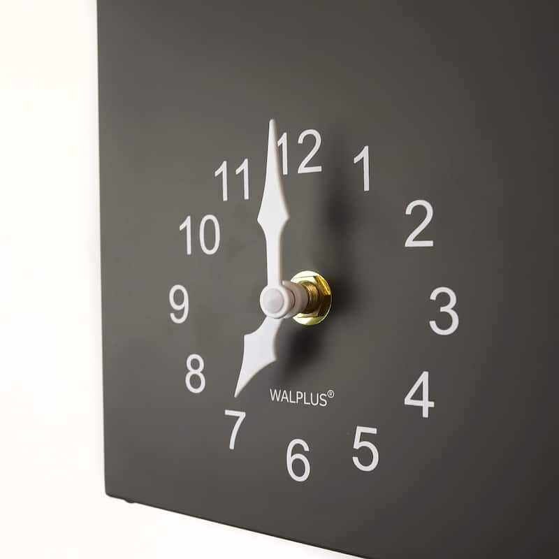 Walplus Grey Minimalist Cuckoo Table Clock 4 changeable birds