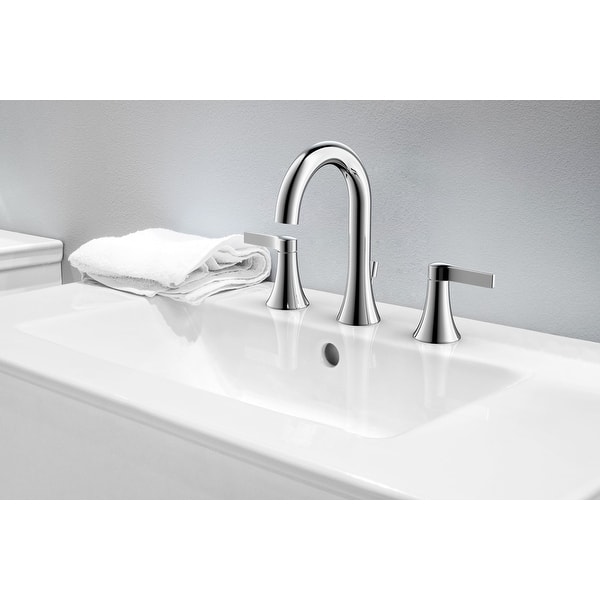 slide 2 of 17, Fontaine Varenne 8 in. Widespread Modern Bathroom Faucet