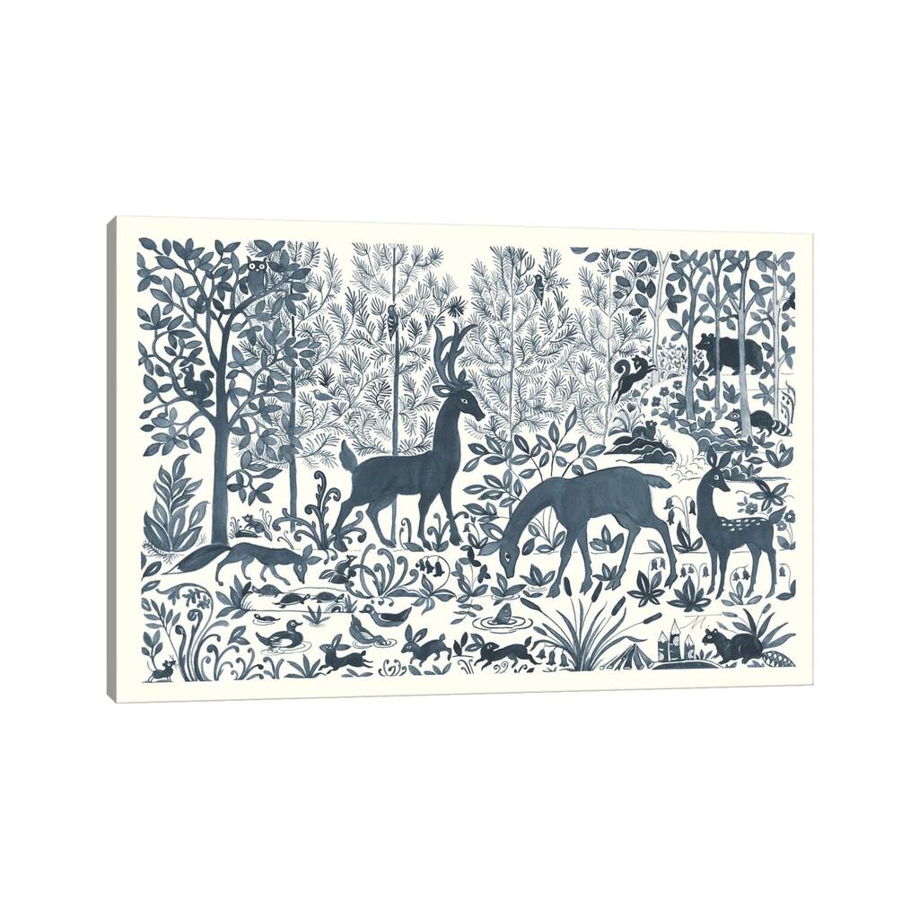 iCanvas "Forest Life I" by Miranda Thomas Canvas Print