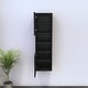 preview thumbnail 4 of 11, Meble Furniture Madera 05 Wall-Mounted Matte Bookcase 13.6W x 13.8D x 47.2H Inches European Modern Design