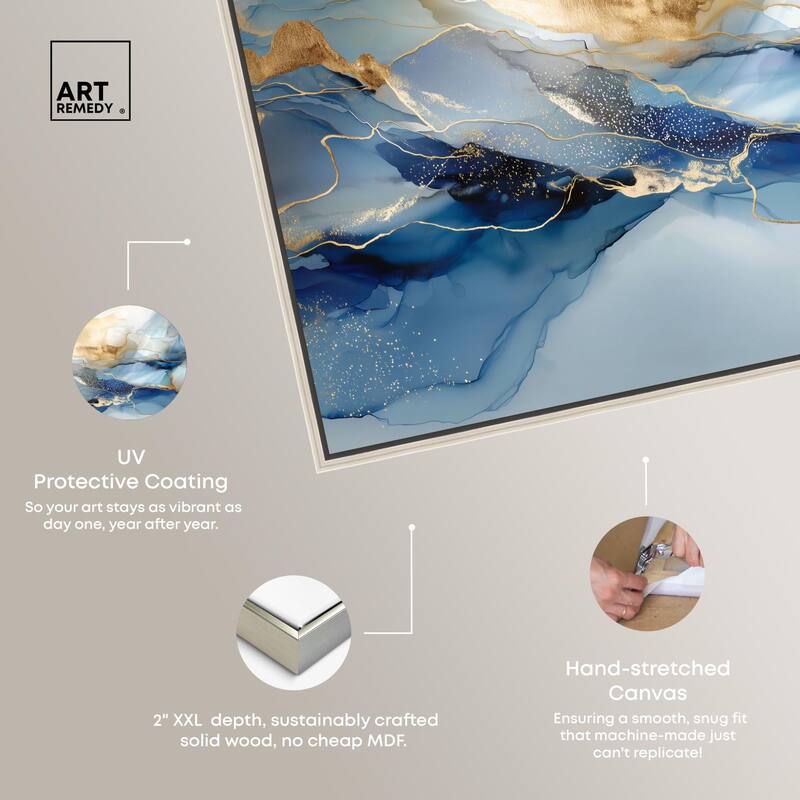 Postmodern Flow I Canvas by Art Remedy