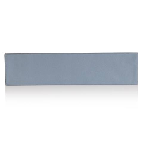 Industry Tile 2x10 Modern Brick Blue Matte Floor/Wall Porcelain Tile (36 Pieces,5.58 sq. ft. per Box)