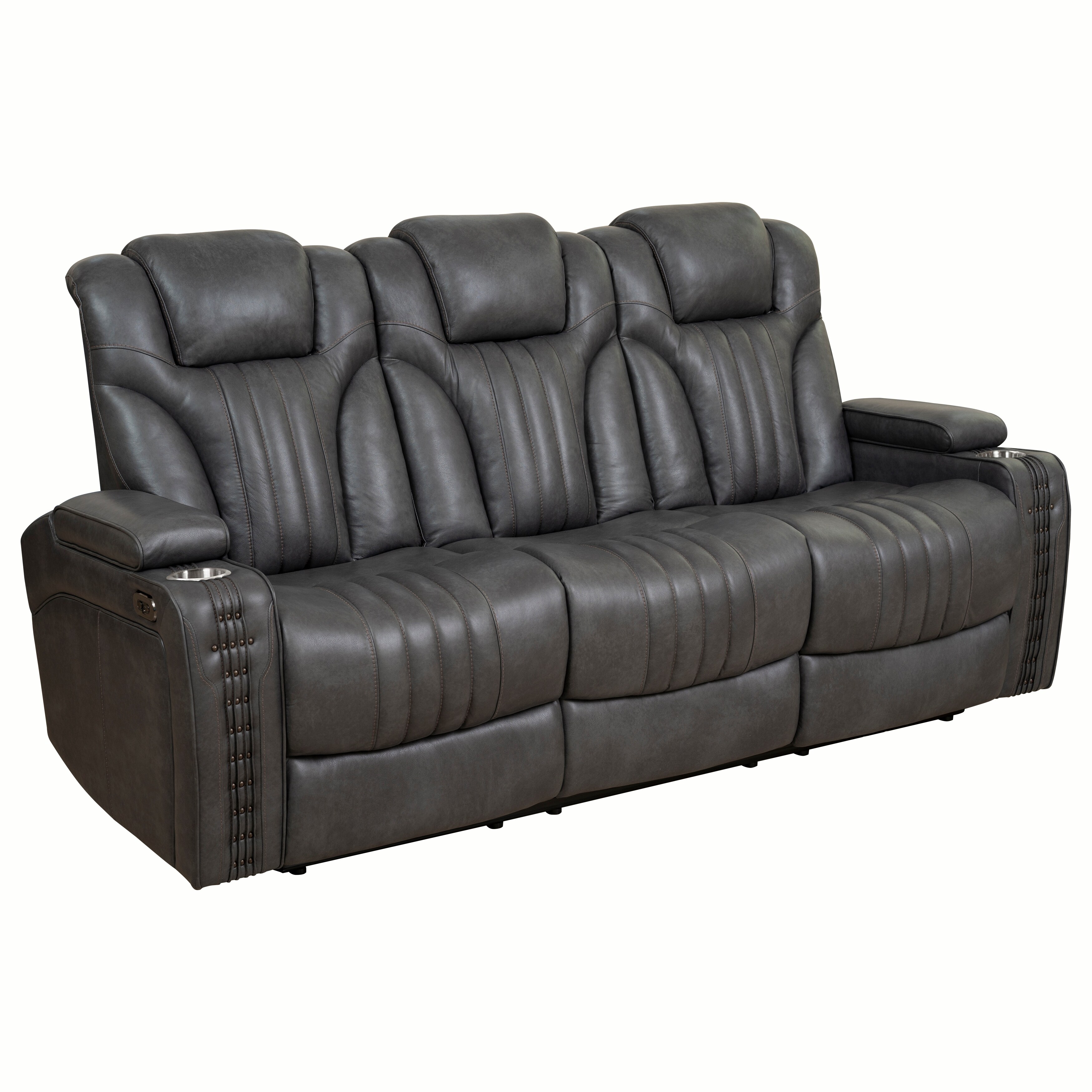 Cenova dual power reclining sofa store