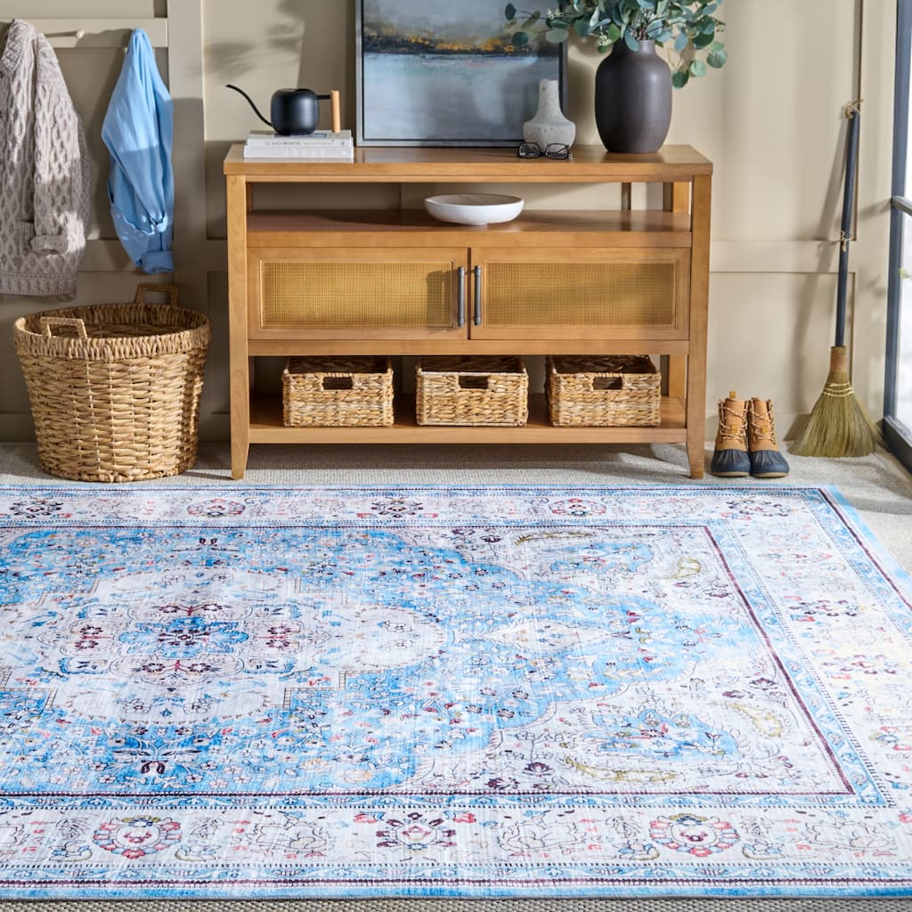 Martha Stewart Tayyibe Machine Washable & Slip Resistant Rug