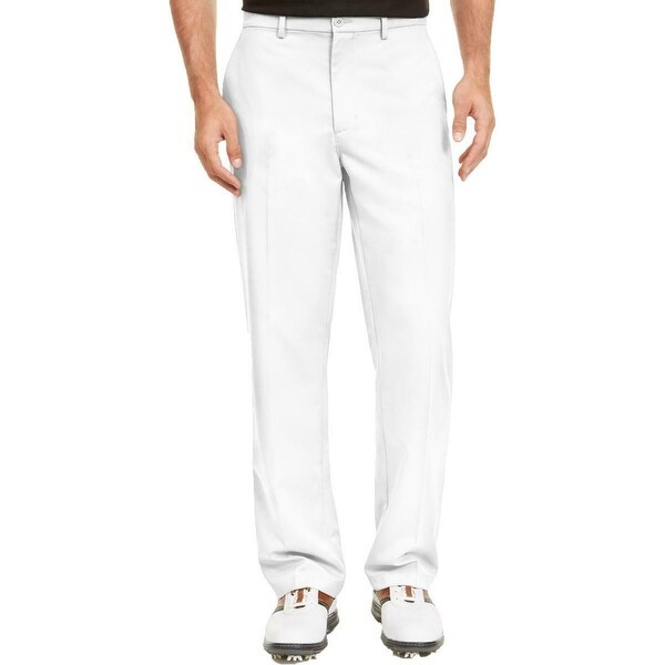 Greg Norman Mens Pants White Size 40X32 Chino Performance Protech. Opens flyout.