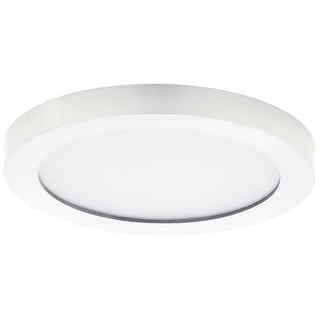 Maxim 57591WT Chip 6" Wide LED Flush Mount Ceiling Fixture - 5CCT