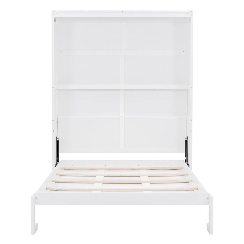 Apartment Cabinet Wall Bed Murphy Bed With A 2-Layer Cabinet