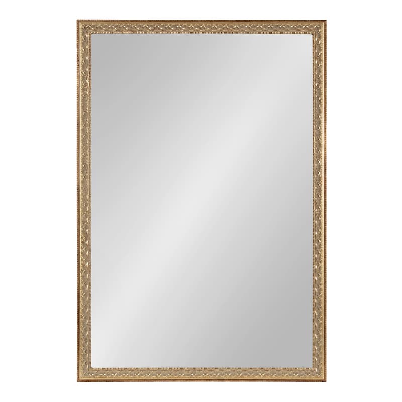 Kate and Laurel Johann Rectangle Wall Mirror