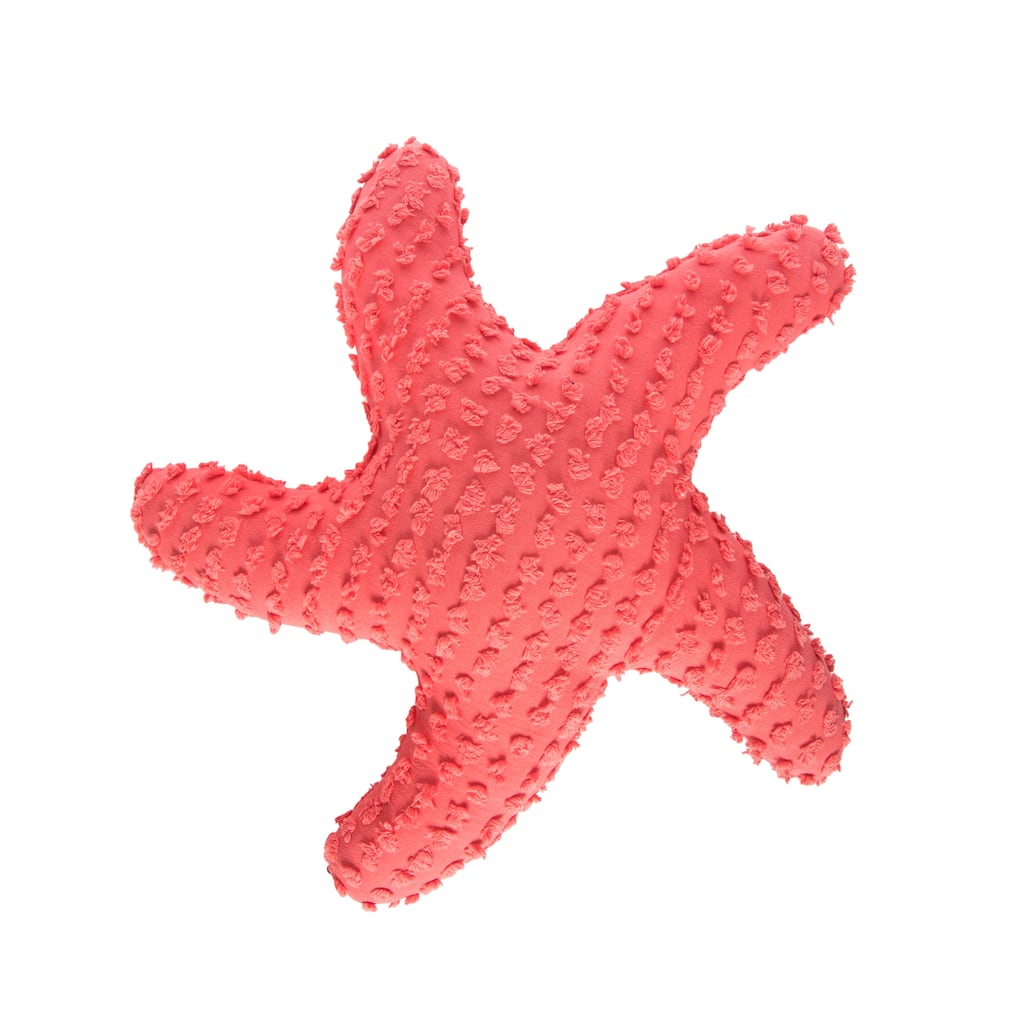 Coral Starfish Shaped Pillow