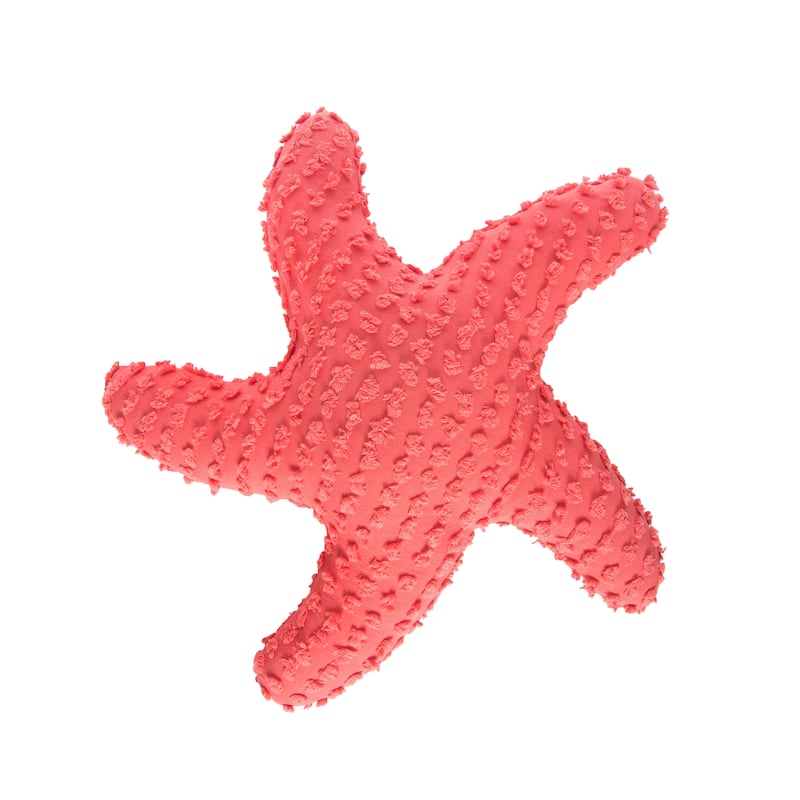 Starfish Throw Pillow - Coral