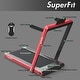 preview thumbnail 39 of 80, SuperFit 2.25HP 2 in 1 Folding Treadmill Remote Control W/ APP