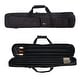 preview thumbnail 1 of 26, GSE™ 3x4 Soft Billiard Pool Cue Stick Carrying Bag, Billiard Cue Case Holds 3 Butts/4 Shafts (4 Colors) Black