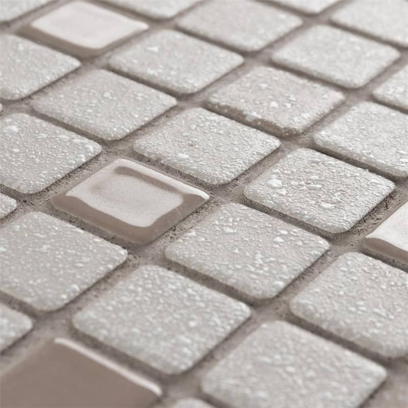 Merola Tile Crystalline Square Beige 12" x 12" Porcelain Floor and Wall Tile