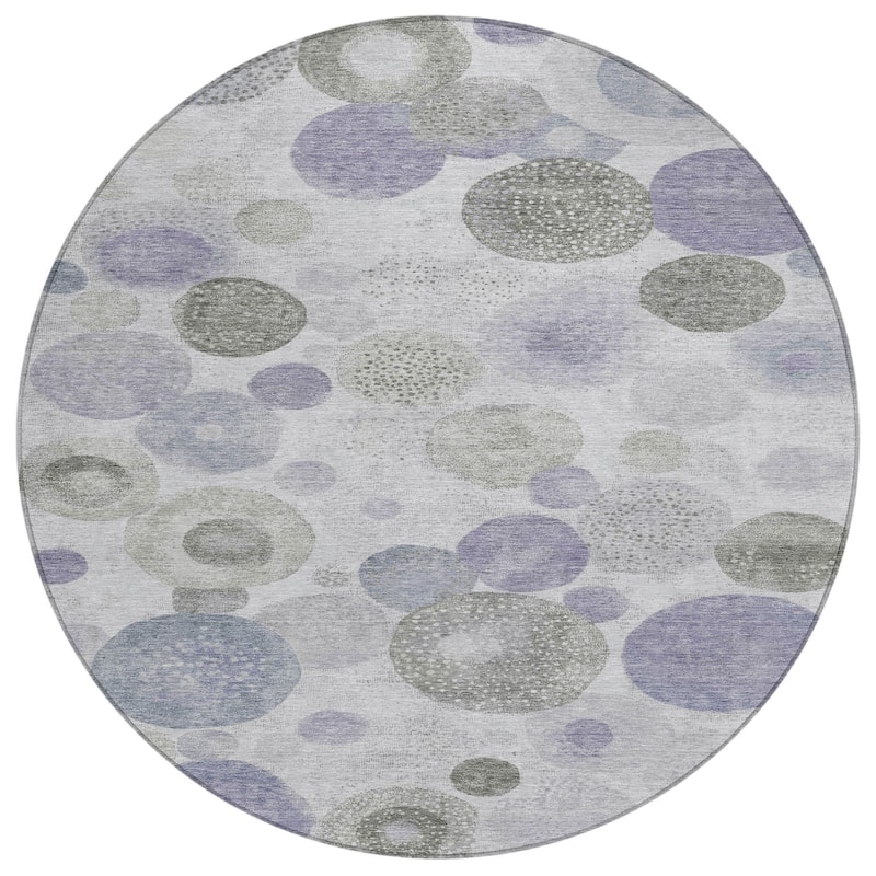 HomeRoots Geometric Transitional Rectangle Outdoor Rug