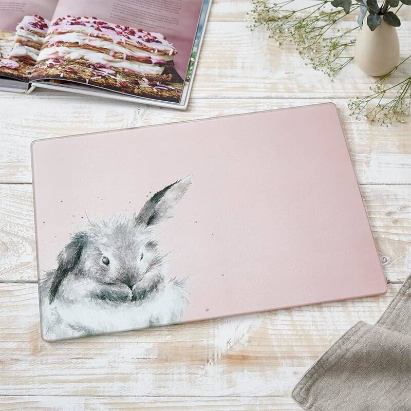 Pimpernel Wrendale Designs Glass Worktop Saver - 15.7" x 11.8"