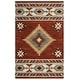preview thumbnail 14 of 14, Alora Decor Ryder Brown, Tan, and Grey Hand-tufted Wool Rug 9' x 12'