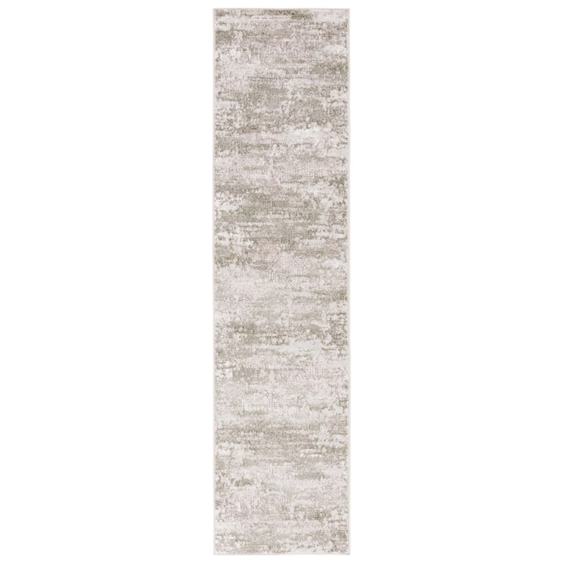 SAFAVIEH Meadow Felice Modern Abstract Rug - 2' x 8' Runner - Beige/Sage
